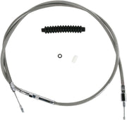Drag Specialties Clutch Cable For Harley Davidson FL 1200 1970-1977 152.5 cm (60") - Chrome