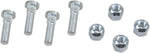 Moose Racing Wheel Stud Nut Kit For Honda TRX200 D 1991-1997 (US Models) Fits Front Or Rear - Silver
