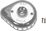 S&S Cycle Mini Teardrop Stealth Air Cleaner Cover For Harley Davidson FLDE 1750 2019-2020 - Chrome