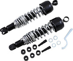 Emgo Classic Shocks For Honda CB 350 F 1972-1974 Rear 340.00 mm (13.39") - Black Chrome