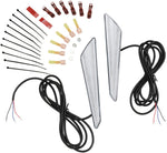 Show Chrome LED Marker Lights For Honda GL 1800 Goldwing 2018-2023 Clear/Amber