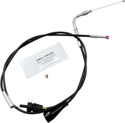 Barnett Vinyl Throttle Idle Cable For Harley Davidson FLHR 1340 1996-1998 104 cm (41") - Black