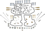 Parts Unlimited Carburettor Repair Kit For Kawasaki ZX-9 R 2000-2001 - Black Gold Silver