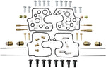 Parts Unlimited Carburettor Repair Kit For Yamaha YZF-R1 1000 1998-2001 - Black Gold Silver