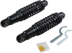 Drag Specialties Premium Ride-Height Adjustable Shocks For Harley Davidson FLHR 1340 1994-1998 Rear 279.40 mm (11.00") - Black