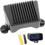 Drag Specialties Solid-State Regulator For Harley Davidson FLHR 1450 1999-2001 - Black