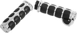 Kuryakyn ISO-Grips for Harley For Harley Davidson FLD 1690 2012-2013 - Black/Chrome