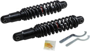 Drag Specialties Premium Ride-Height Adjustable Shocks For Harley Davidson FLD 1690 2012-2013 Rear 330.00 mm (13.00") - Black