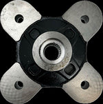 Moose Racing Wheel Hub For Polaris RZR XP 1000 4X4 2015-2017 Fits Front Or Rear - Black/Silver