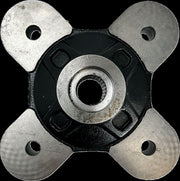 Moose Racing Wheel Hub For Polaris RZR XP 1000 4X4 2015-2017 Fits Front Or Rear - Black/Silver