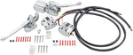 Drag Specialties Handlebar Control Kit For Harley Davidson FL 1200 1972-1977 - Chrome