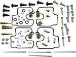 Parts Unlimited Carburettor Repair Kit For Kawasaki ZX-6 R 600 1998-1999 - Black Gold Silver
