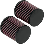 K&N Race Spec High Flow Air Filter For Honda CBR 1000 RR 2004-2007 - Black Red