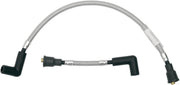 Magnum Shielding Braided Spark Plug Wire For Harley Davidson FL 1200 1977 165 mm (6-1 2") 43 cm (17") - Stainless Steel