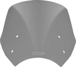 WRS Windscreen For Benelli Leoncino 500 ABS 2017-2023 29.5 cm (11-5/8") - Dark Smoke