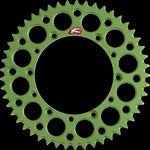 Renthal Ultralight Sprocket For Kawasaki KDX250 1983-1994 Rear 49T - Green