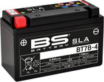 BS Battery SLA AGM Battery For Rieju AVENTURA 125 CBS 2023-2024 - Black