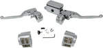 Drag Specialties Handlebar Control Kit W O Switches For Harley Davidson FLHR 1340 1994-1995 - Chrome