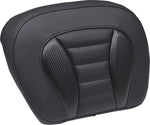 Mustang Deluxe Touring Chopped Tour Pack Sissy Bar Pad For Harley Davidson FLHX 1923 2024-2026 - Black