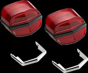 Ciro Taillights For Harley Davidson FLHTCUTG 1690 2009-2016 Red