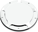 LA Choppers County Line Derby Cover For Harley Davidson FLDE 1750 ABS 2018-2020 - Chrome/Silver