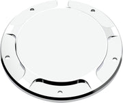 LA Choppers County Line Derby Cover For Harley Davidson FLDE 1750 ABS 2018-2020 - Chrome/Silver