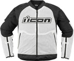 Icon Unisex Overlord3 Mesh Jacket - Black White