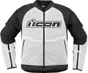 Icon Unisex Overlord3 Mesh Jacket - Black White