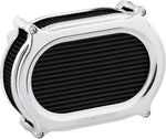 Arlen Ness Stage 2 Oval Air Cleaner Kit For Harley Davidson FLSTC1690 2016-2017 - Chrome