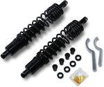 Drag Specialties Premium Ride-Height Adjustable Shocks For Harley Davidson FXLR1340 1987-1994 Rear 342.90 mm (13.50") - Black