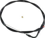 Barnett Stealth Series Throttle Idle Cable For Harley Davidson FLHR 1340 1996-1998 122 cm (48") - Black