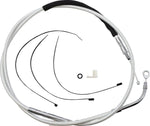 Magnum Shielding Sterling Chromite II Clutch Cable For Harley Davidson FLH 1868 2021 182.5 cm (71-3 4") - Chrome