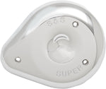 S&S Cycle Teardrop Air Cleaner Cover For Harley Davidson FLD 1690 2012-2013 - Chrome