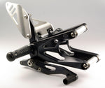Gilles FXR Rearset For BMW S 1000 HP4 ABS 2013-2014 Left and Right - Black