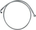 Drag Specialties Stainless Steel Brake Hose Kit For Harley Davidson XL 1200 C 1996-2003 97 cm (38-1 4") Front