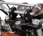 S&S Cycle Handlebar Risers For Royal Enfield Continental GT 650 EFI 2019-2021- Black
