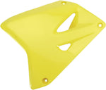 UFO Radiator Scoops For Suzuki RM85 2002-2018 - Fluorescent Yellow