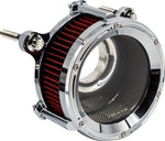 Trask Assault Charge High-Flow Air Cleaner Kit For Harley Davidson FLHRXS 1868 2024-2025 - Chrome
