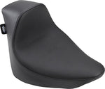 Drag Specialties EZ-On Smooth Solo Seat For Harley Davidson FLDE 1750 2018-2020 - Black