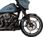 Klock Werks Hugger Front Fender For Harley Davidson FLHX 1923 2024-2025 53.34 cm (21") - Black
