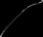 Moose Racing Stainless Steel Braided Brake Hose For Kawasaki KX85 2012-2025 Rear