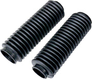 K&S Fork Boots Kit For Triumph Bonneville 750 T140 1973-1981 - Black