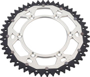 Moose Racing Dual Sprocket For Suzuki DR250 1990-1993 Rear Silver 50T - Silver