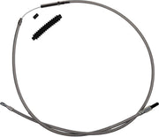 Barnett Stainless Steel Clutch Cable For Harley Davidson FLFB 1750 2018-2020 +15.2 cm (6") - Silver