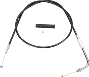 Drag Specialties Vinyl Throttle Cable For Harley Davidson FL 1200 1974-1977 122 cm (48") - Black