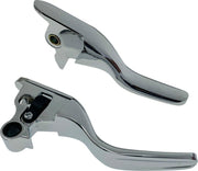 Drag Specialties Short Lever Set For Harley Davidson FLDE 1750 2018-2020 - Chrome