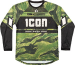 Icon Tiger's Blood Jersey - Black Camo Green