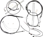 Magnum Shielding Pearl Designer Handlebar Cable Install Kit For Harley Davidson FLTRK 1868 2021-2024 30.5 - 35.5cm (12" - 14") - Black