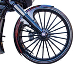 Paul Yaffe Steel Talon Fender For Harley Davidson FLH 1868 ABS 2021 53.3 cm (21") Front - E-Coating/Unfinished