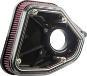 Alloy Art Boom Box Air Cleaner Kit For Harley Davidson FLDE 1750 2018-2020 1.8" Height Version